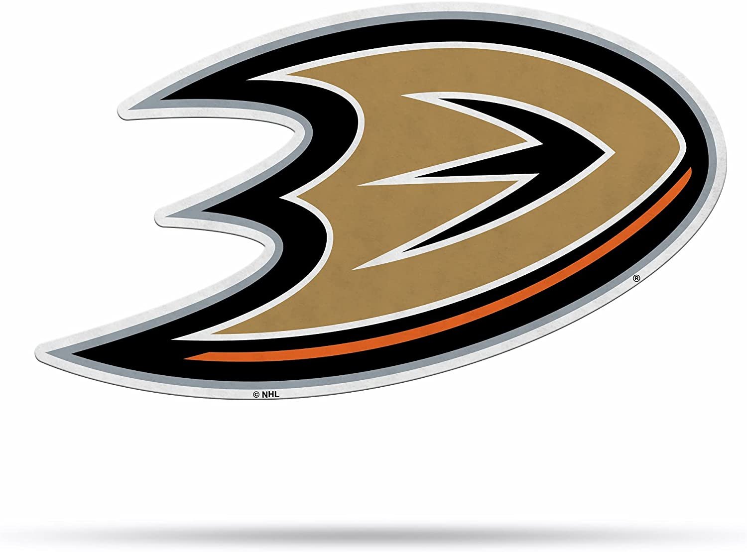 Anaheim Ducks Pennant Primary Logo 18 Inch Soft Felt
