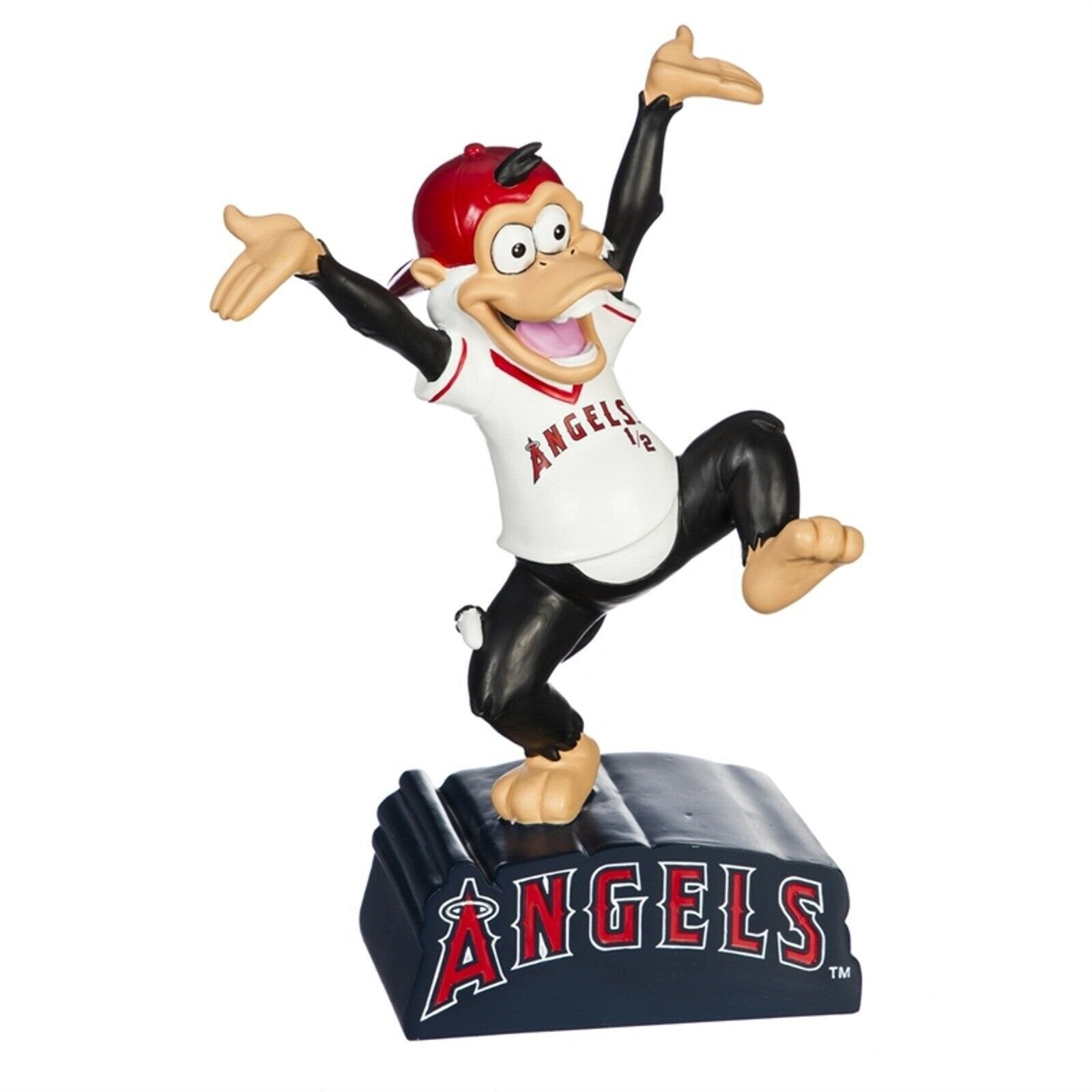 Los Angeles Angels 12" Mascot Outdoor Garden Statue Resin Decoration Baseball