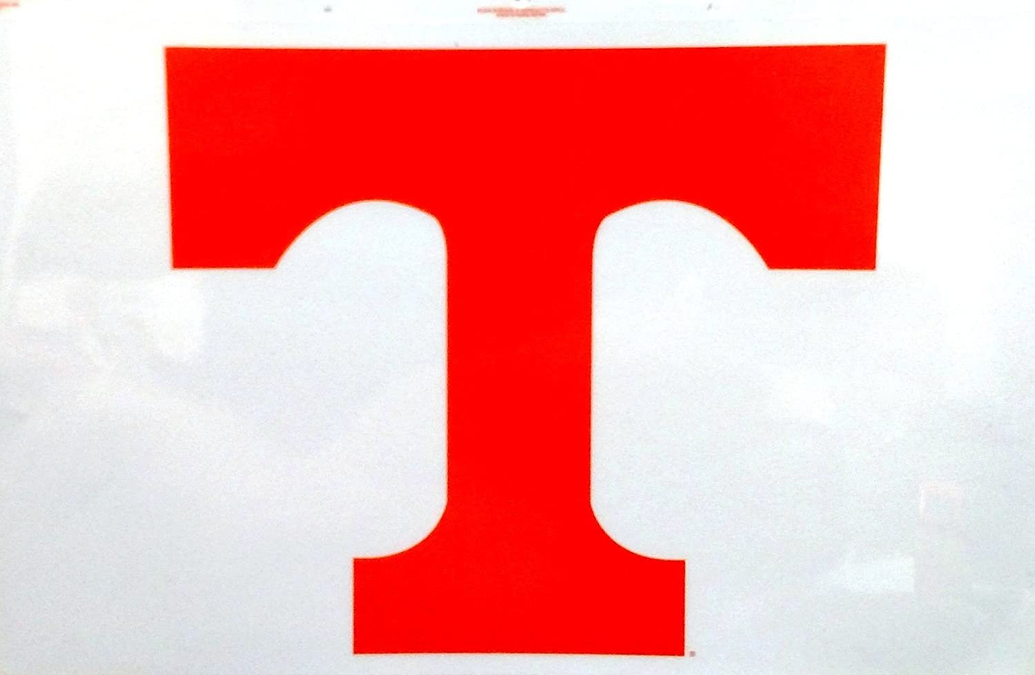 Tennessee Volunteers Reusable JUMBO Cling Auto Home Window Static Decal University of