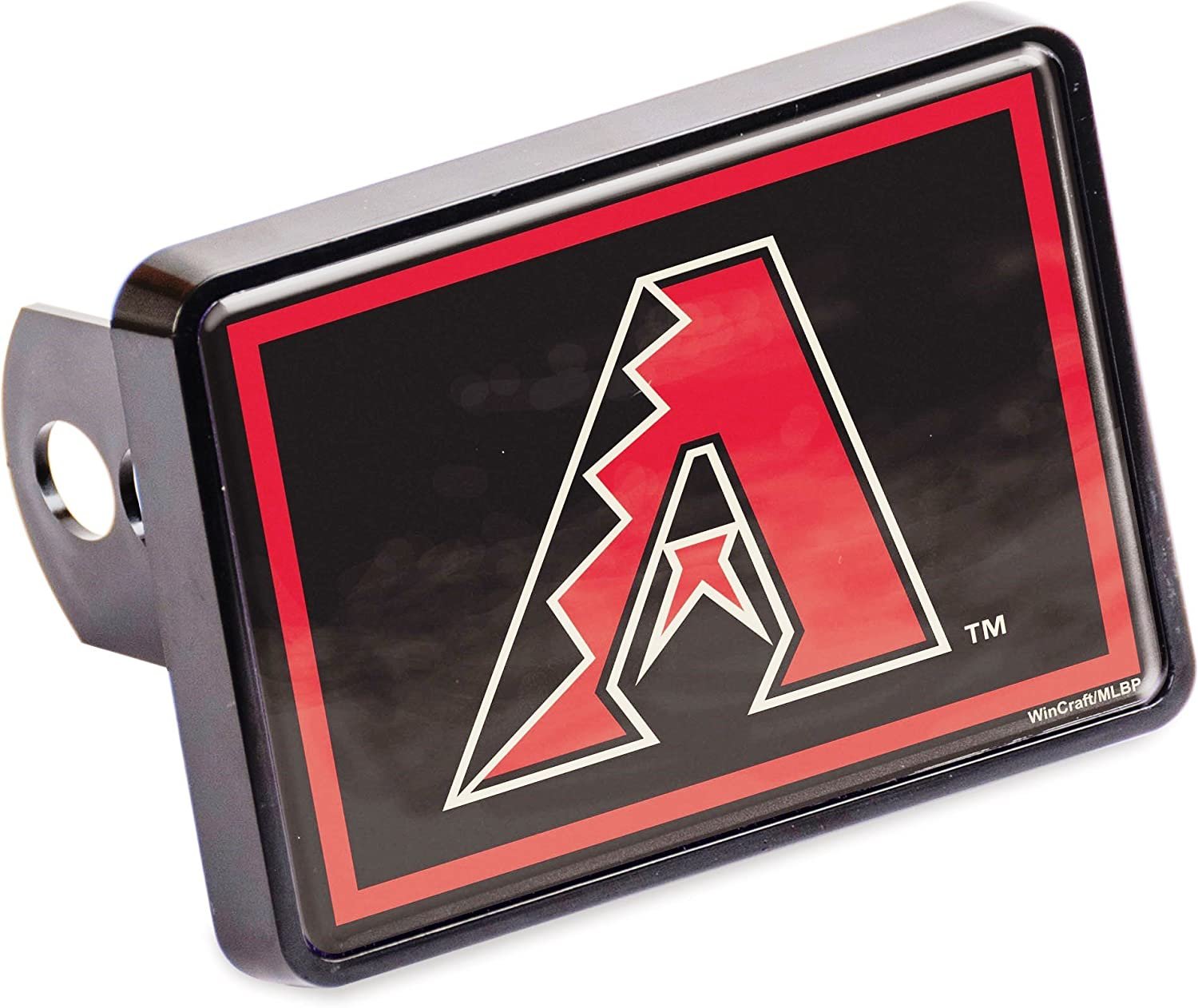 Arizona Diamondbacks Plastic Universal Size Auto Hitch Cover Plastic Bumper Trailer Baseball