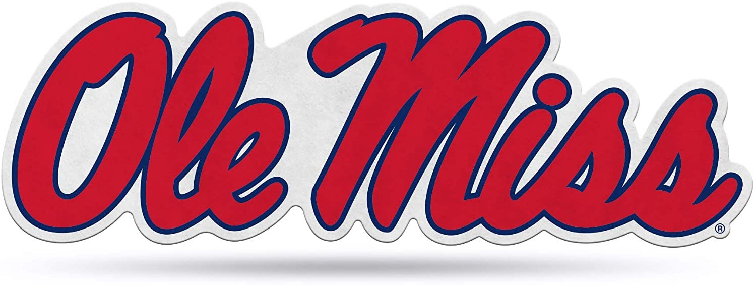 Mississippi Rebels Ole Miss 18" Primary Logo Pennant Soft Felt University of