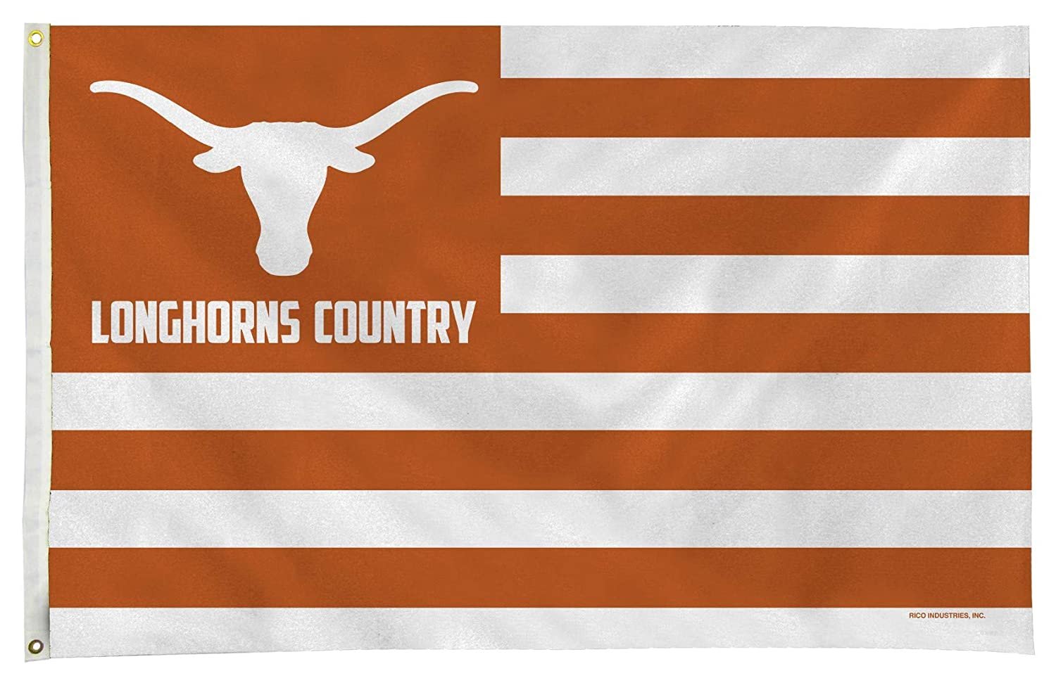 Texas Longhorns Flag Banner 3x5 Country Design Premium with Metal Grommets Outdoor House University of