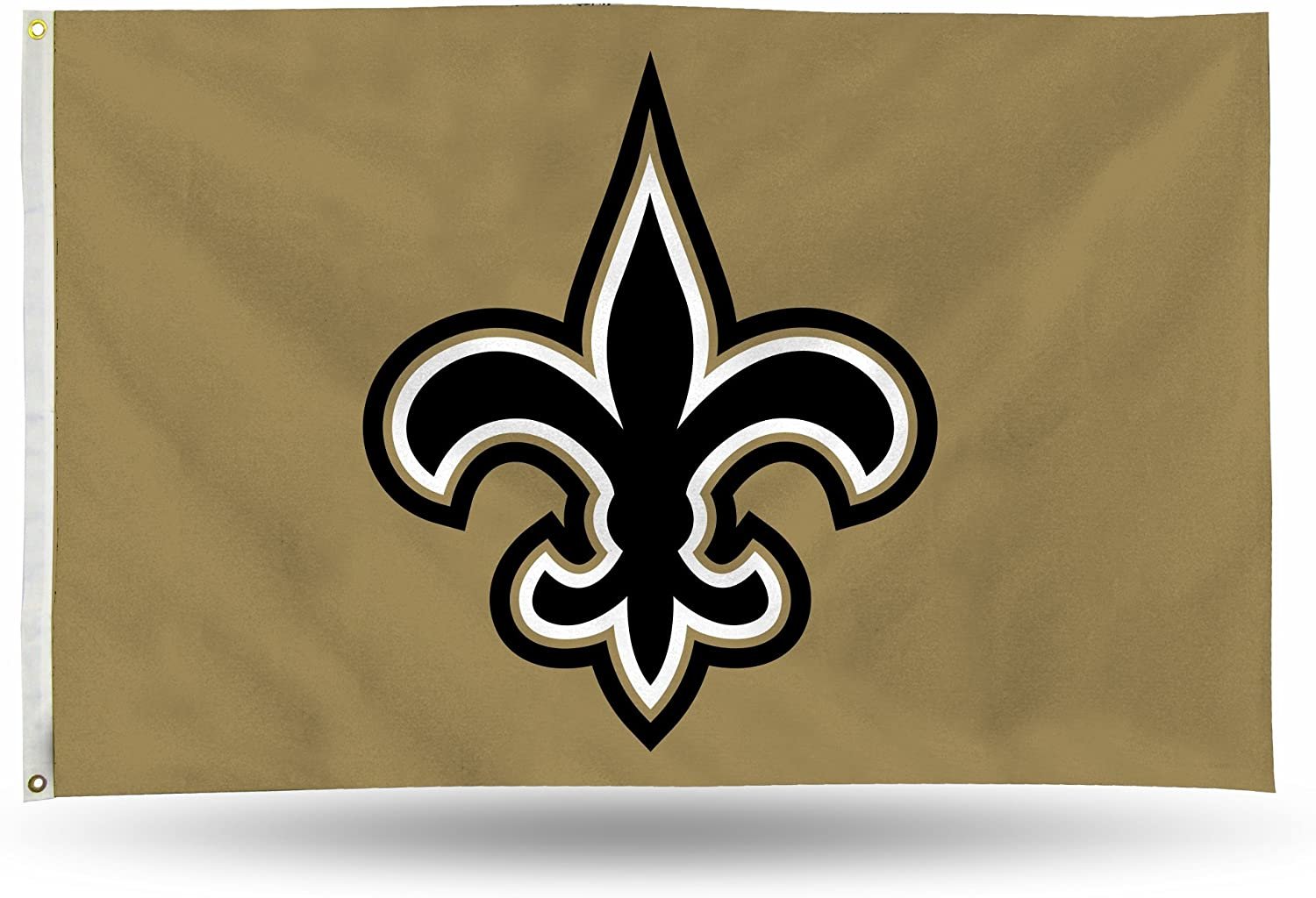 New Orleans Saints Premium 3x5 Feet Flag Banner, Logo Design, Metal Grommets, Outdoor Use, Single Sided