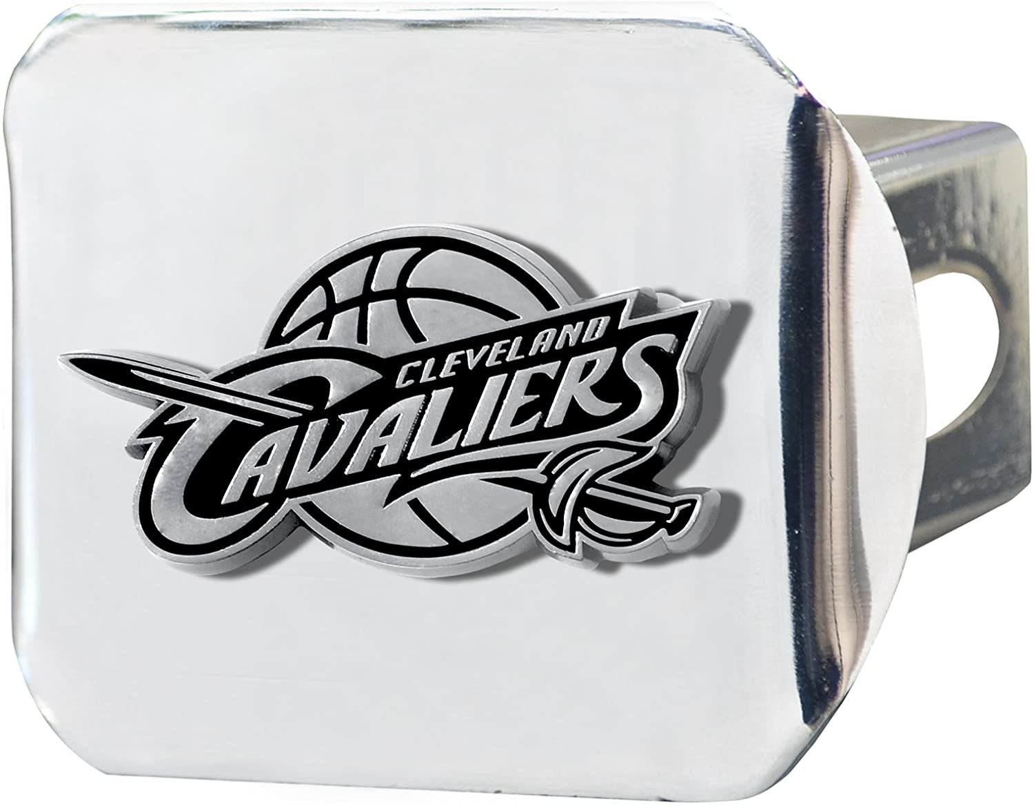 Cleveland Cavaliers Hitch Cover Solid Metal with Chrome Metal Emblem 2" Square Type III