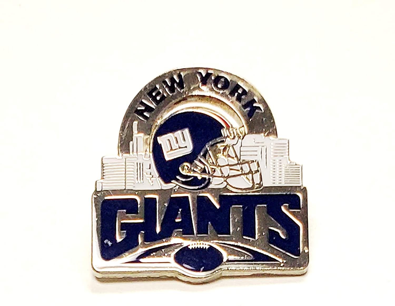 New York Giants Premium Metal Pin, Lapel Hat Tie, Push Pin Backing