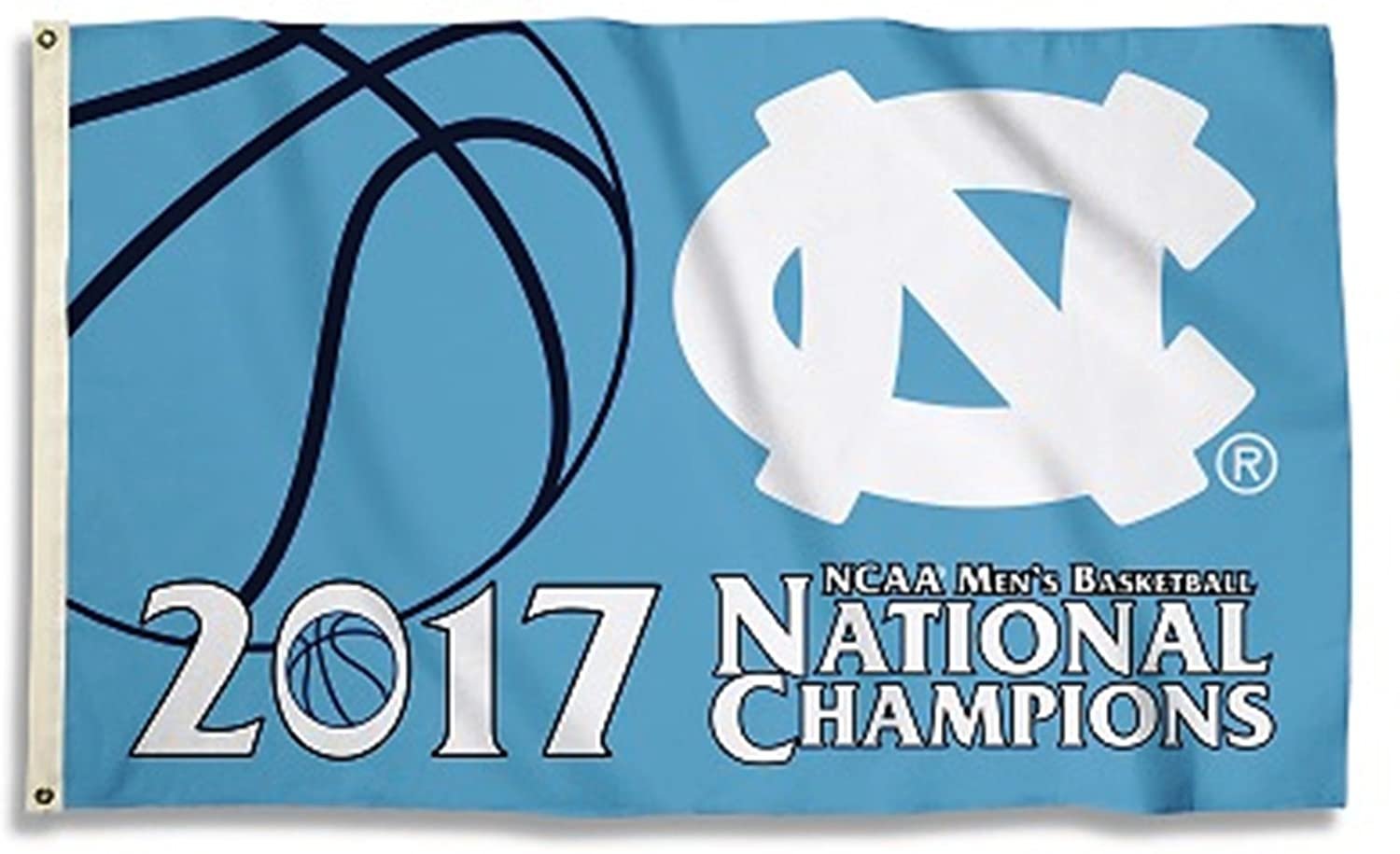 North Carolina Tar Heels 2017 Champions 3x5 Flag w/grommets Outdoor House Banner University of