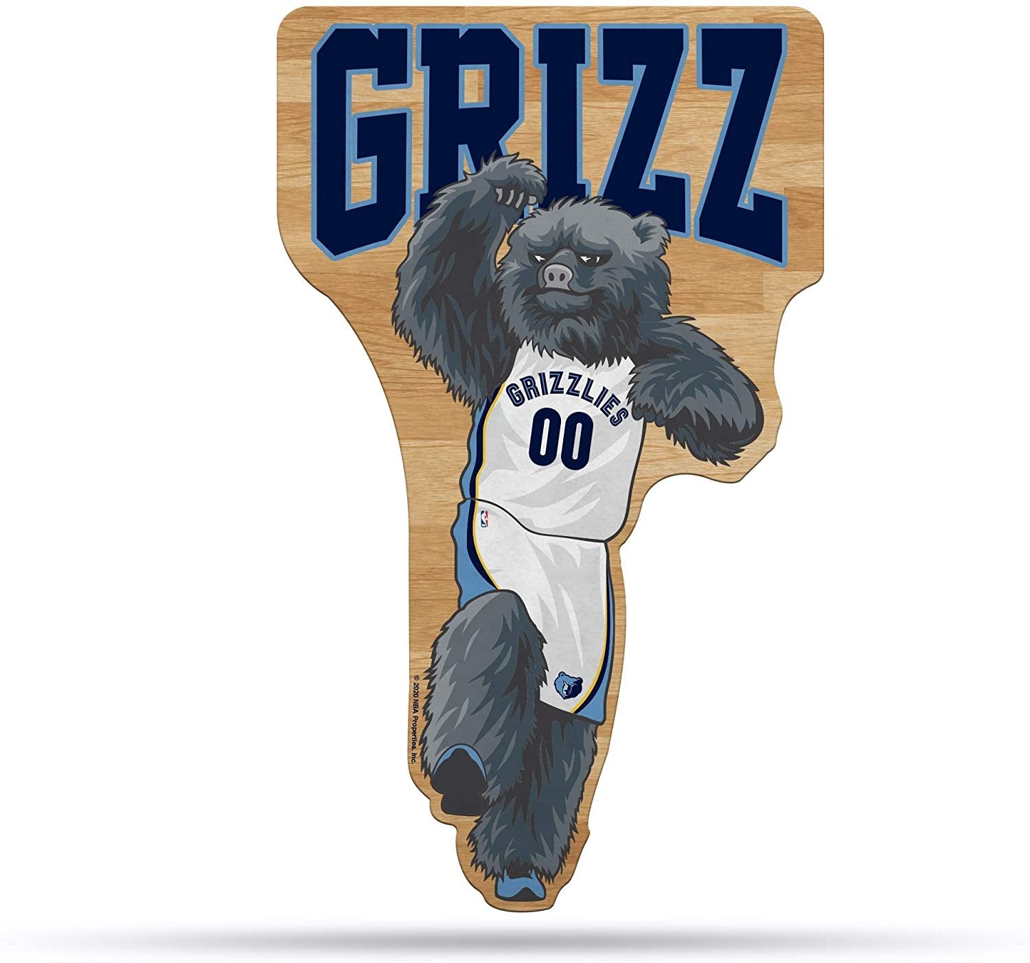 Memphis Grizzlies 18" Mascot Shape Pennant Soft Felt