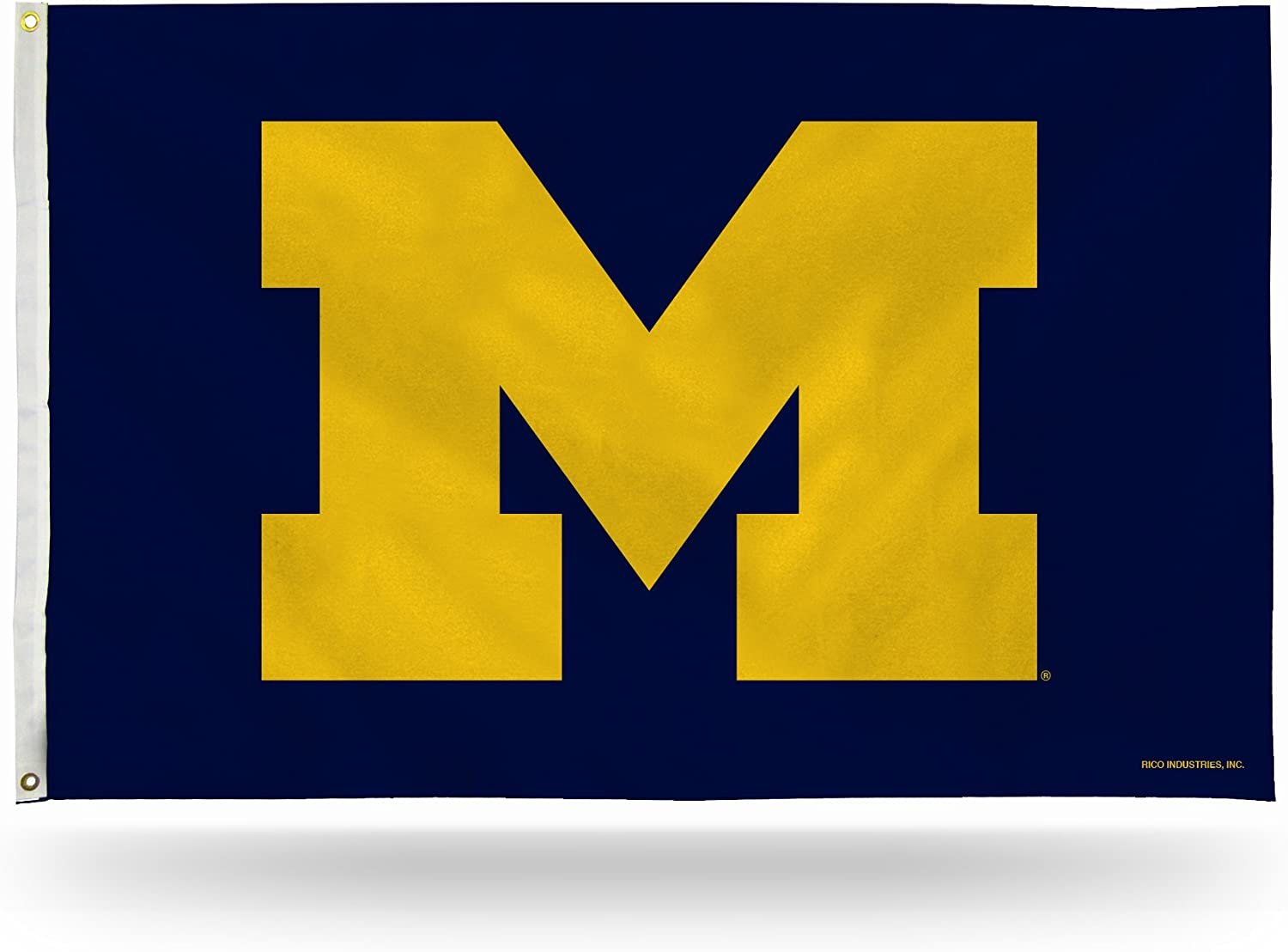University of Michigan Wolverines Premium 3x5 Flag Banner Metal Grommets Outdoor Indoor