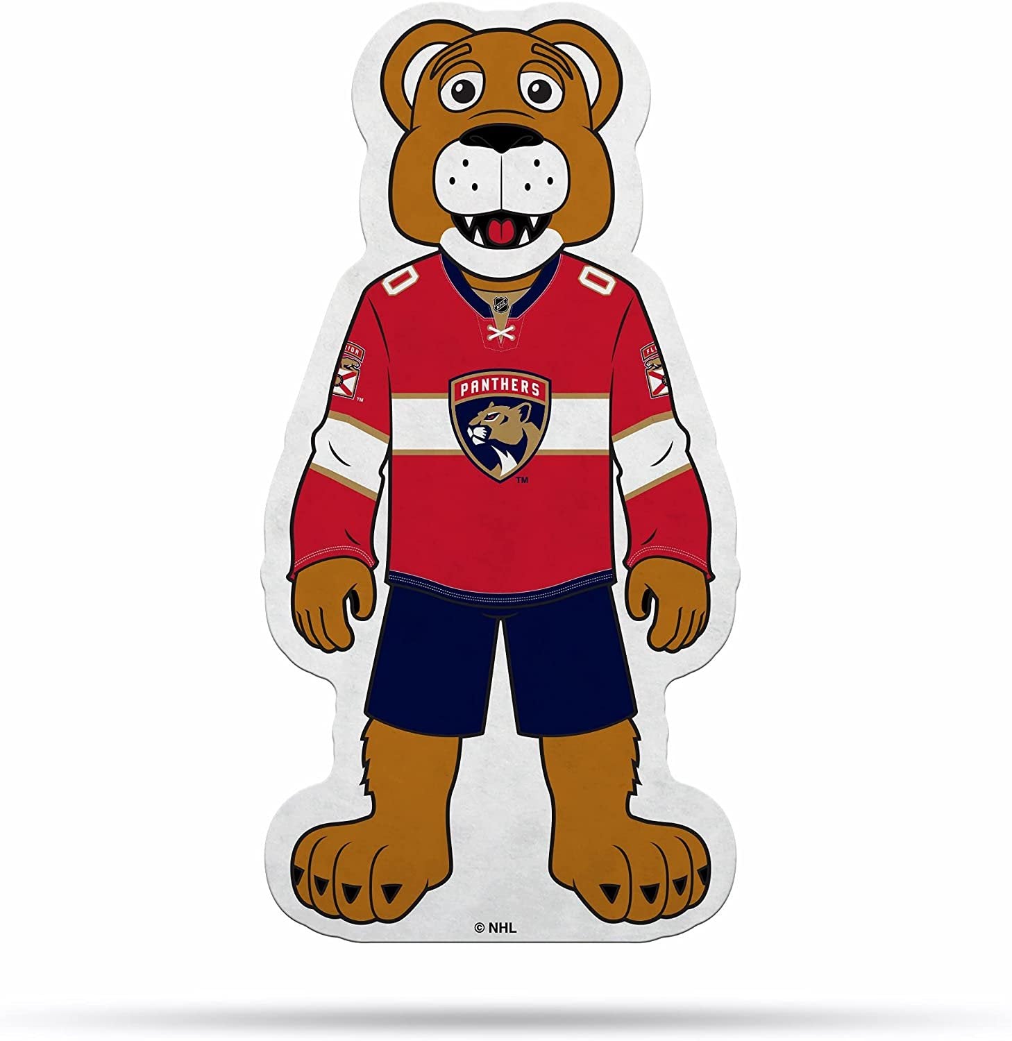 Florida Panthers MASCOT Design Pennant Soft Felt 18 Inch