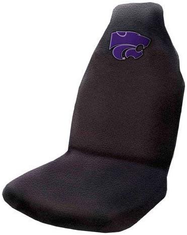 Kansas State Wildcats Bucket Auto Seat Cover 51x21 Inch Elastic
