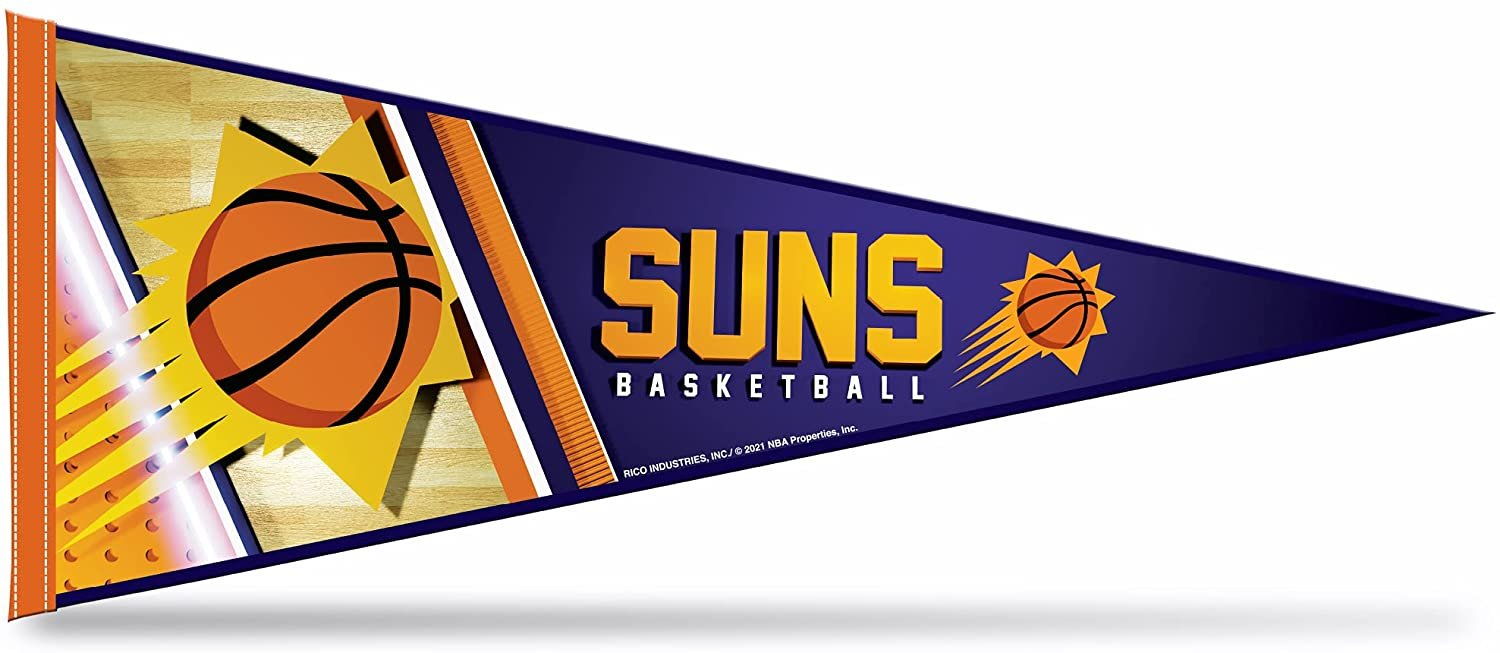 Phoenix Suns Pennant 12x30 Inch Soft Felt