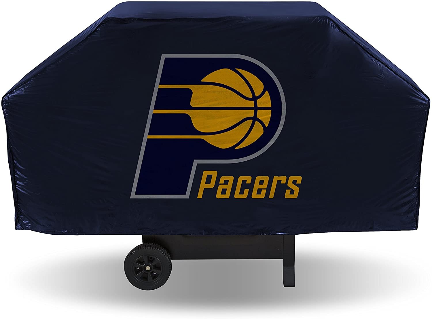 Indiana Pacers Vinyl Grill Cover, Blue, 68x21x35 Inch