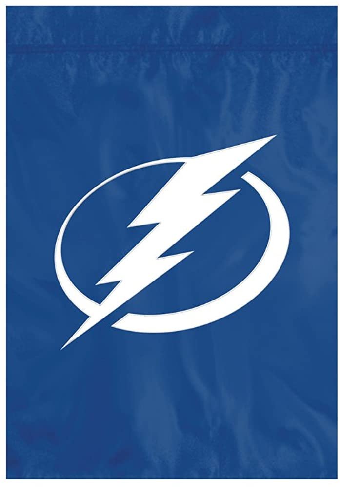 Tampa Bay Lightning Premium Garden Flag Banner Applique Embroidered 12.5x18 Inch
