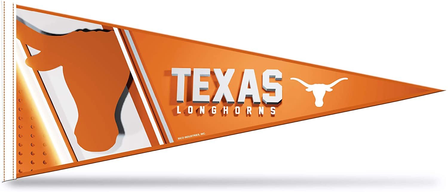 Texas Longhorns Pennant 12x30 Inch Soft Felt University of
