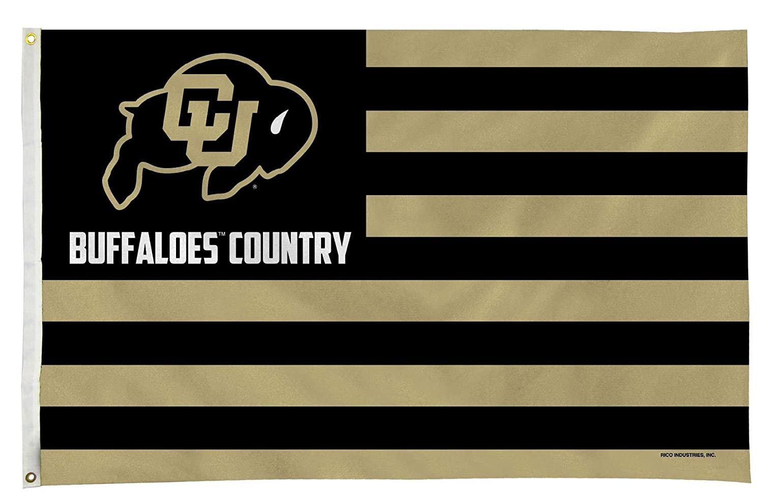 University of Colorado Buffaloes 3x5 Feet Flag Banner, Country Design, Metal Grommets, Outdoor Use, Single Sided