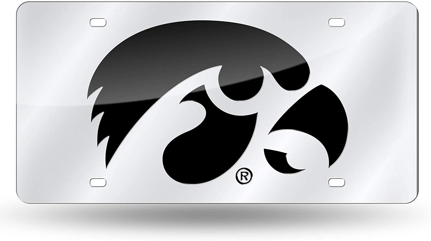 Iowa Hawkeyes Premium License Plate Tag Acrylic University of