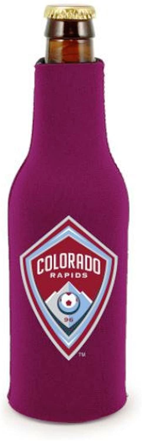 Colorado Rapids SC 2-Pack Zipper Bottle Neoprene Beverage Insulator Holder Cooler MLS Soccer