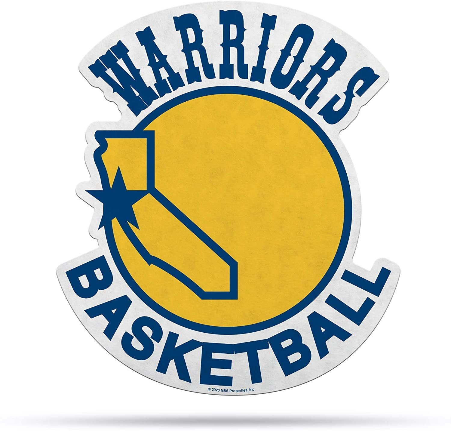 Golden State Warriors 18" Retro Logo Pennant Soft Felt