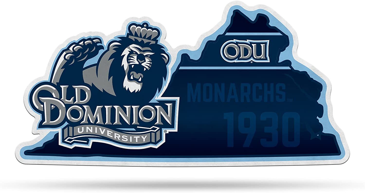 Old Dominion Monarchs Pennant State Shape 18 Inch Soft Felt University of
