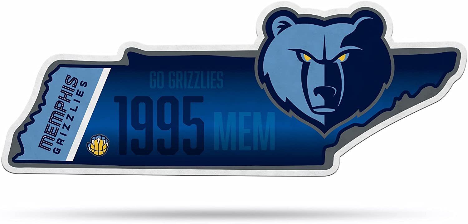 Memphis Grizzlies 18" State Design Pennant Soft Felt