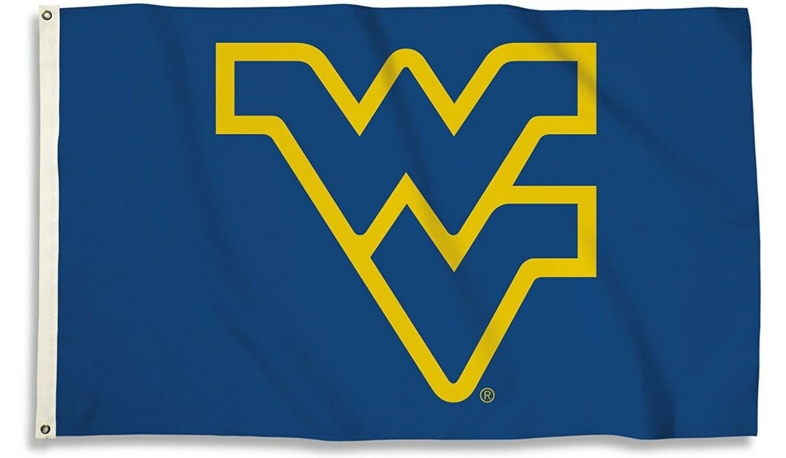 West Virginia University Mountaineers Premium 3x5 Feet Flag Banner, Logo Design, Outdoor Indoor Use, Single Sided