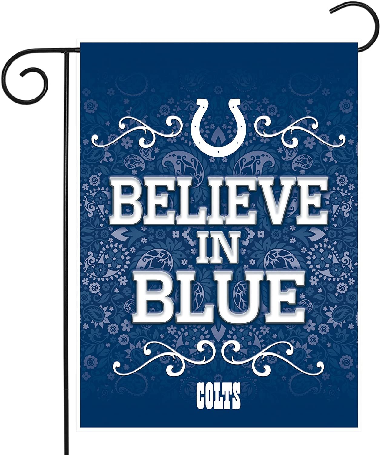 Indianapolis Colts Premium Garden Flag Banner, Double Sided, 13x18 Inch