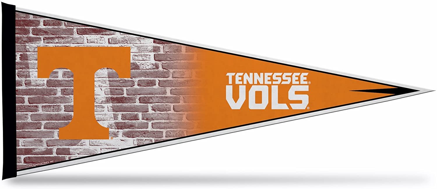 University of Tennessee Volunteers Soft Felt Pennant, Primary Design, 12x30 Inch, Easy To Hang