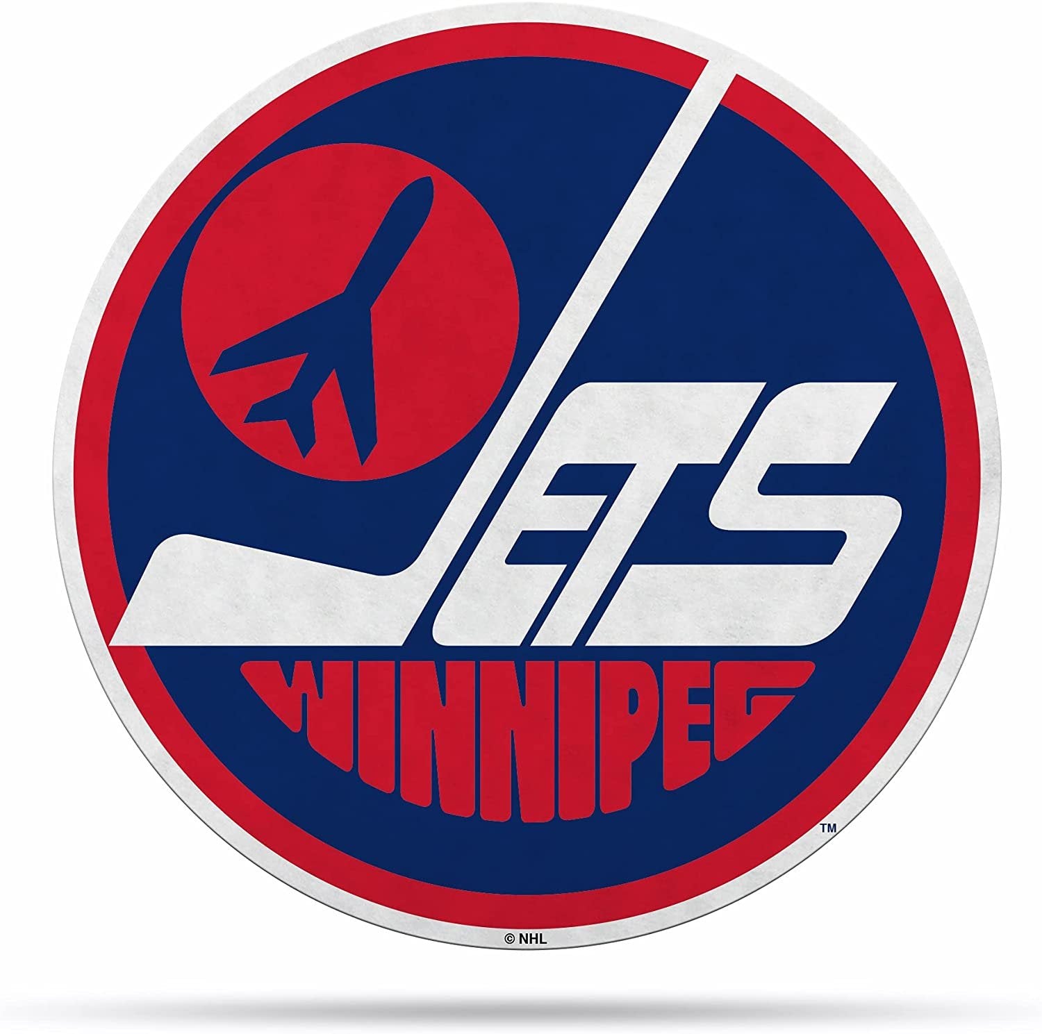 Winnipeg Jets 18" Retro Logo Pennant Soft Felt