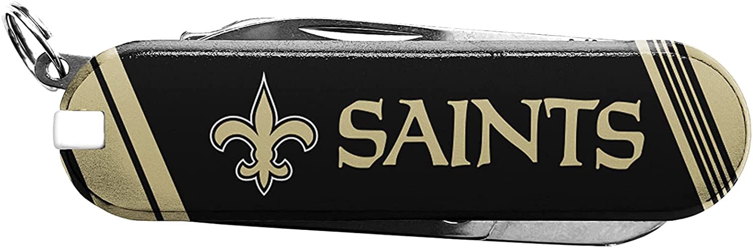 New Orleans Saints Premium 7-Piece Multi Tool, Essential Pocket Utility Knife