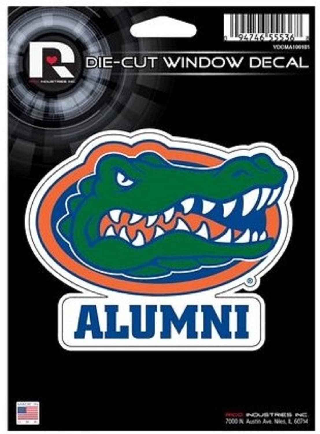Florida Gators Alumni 5" Decal Sticker Flat Vinyl Die Cut Auto Home Emblem University of