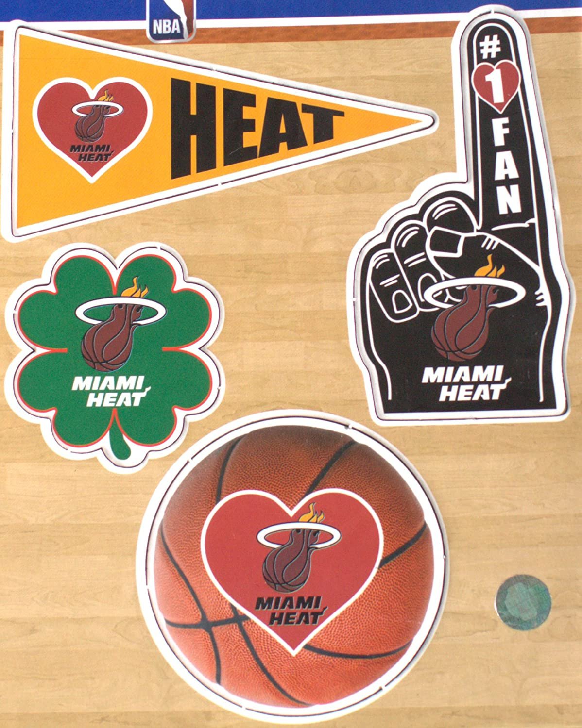 Miami Heat 4 Pack Magnet Set