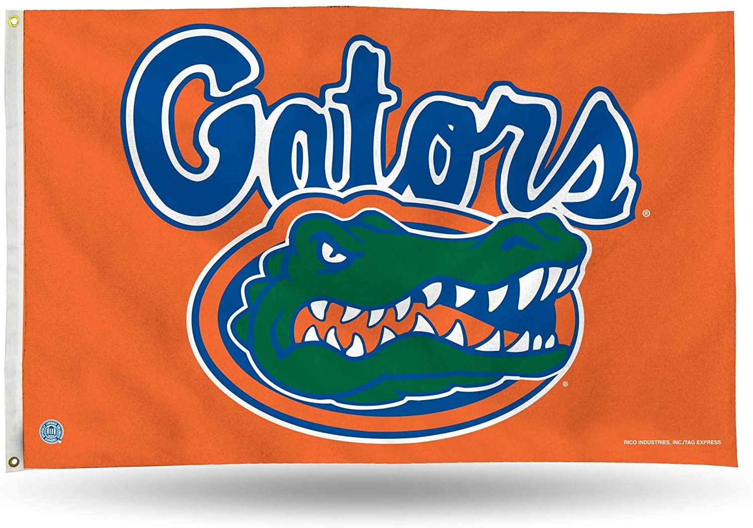 University of Florida Gators Premium 3x5 Feet Flag Banner, Orange Design, Metal Grommets, Outdoor Use, Single Sided