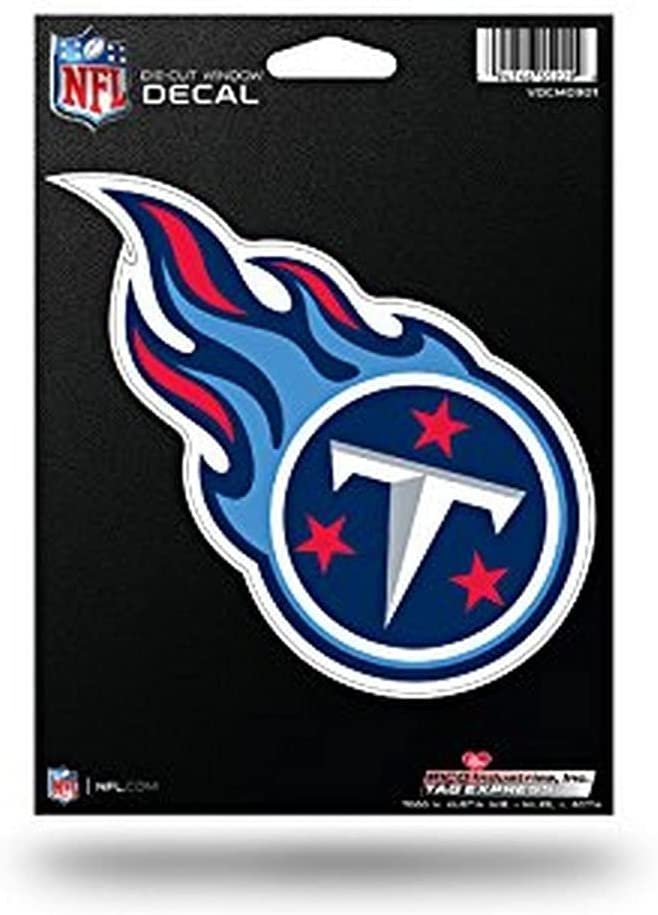 Tennessee Titans 5 Inch Die Cut Decal Sticker Full Adhesive Backing