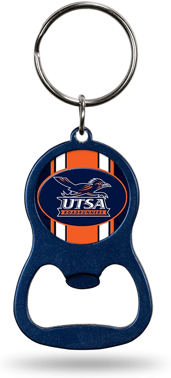 University of Texas San Antonio Roadrunners UTSA Keychain Bottle Opener Colored