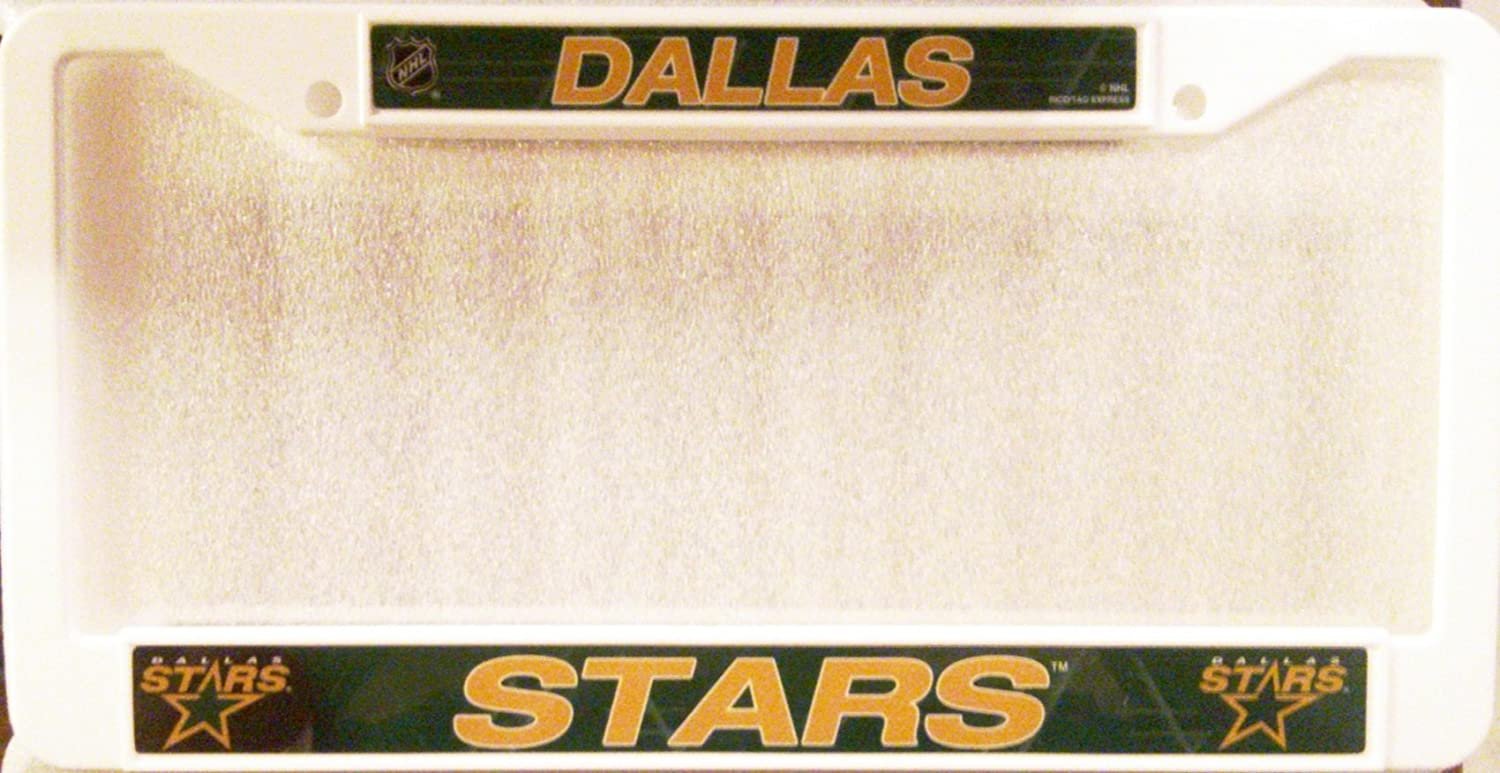 Dallas Stars Plastic LBL License Plate Frame Tag Cover Hockey