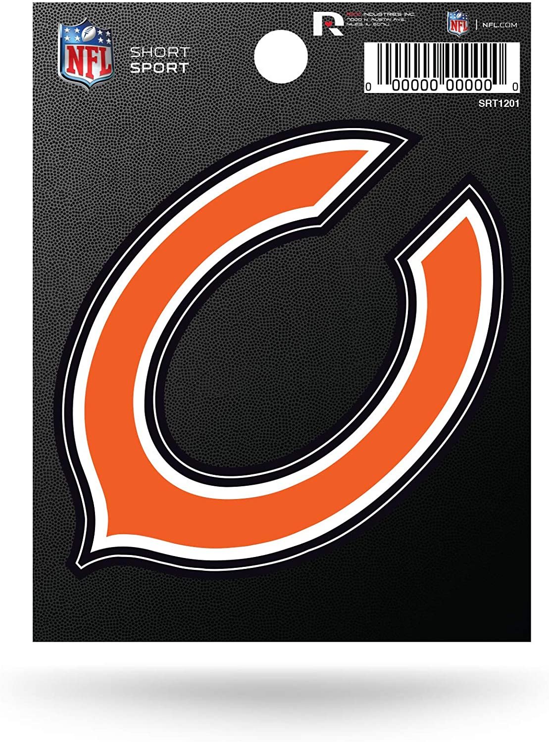Chicago Bears 3 Inch Decal Sticker Flat Vinyl Full Adhesive Backing