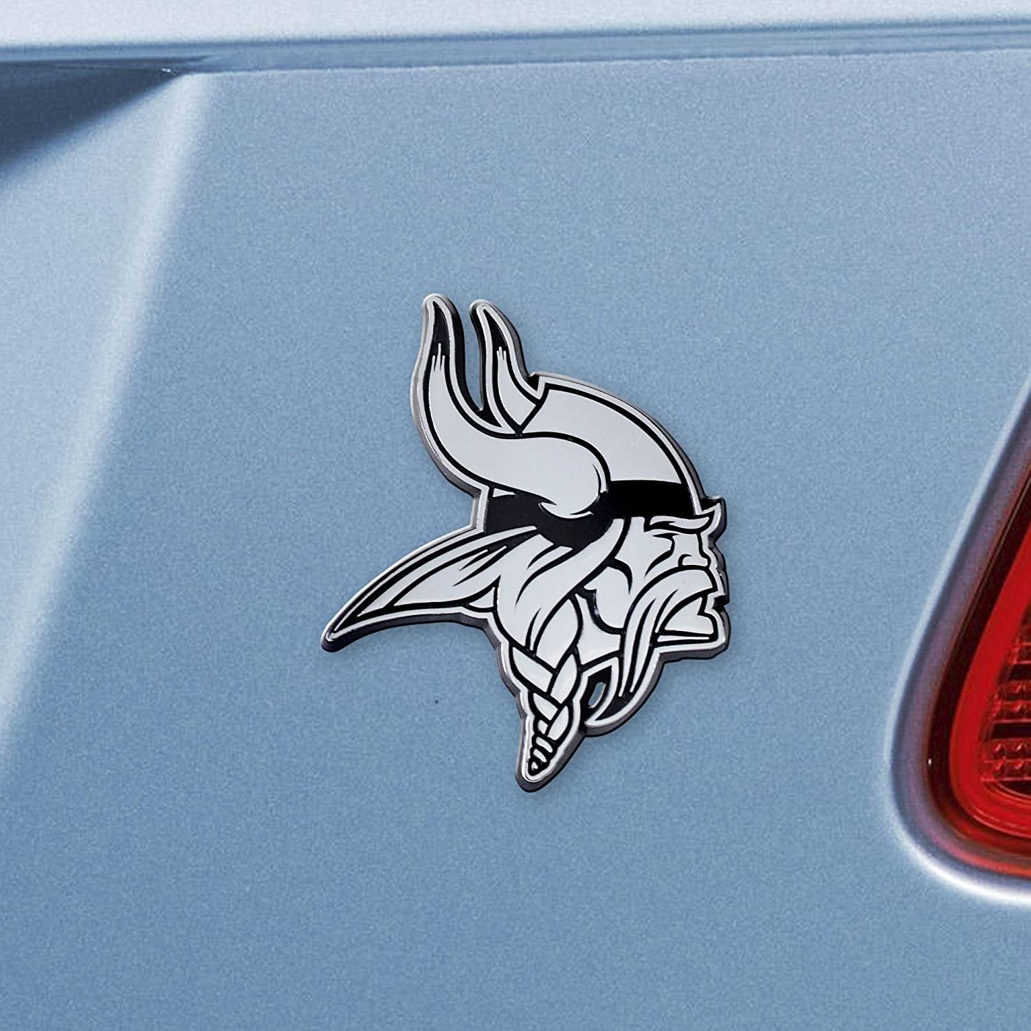 Minnesota Vikings Solid Metal Raised Auto Emblem Decal Adhesive Backing
