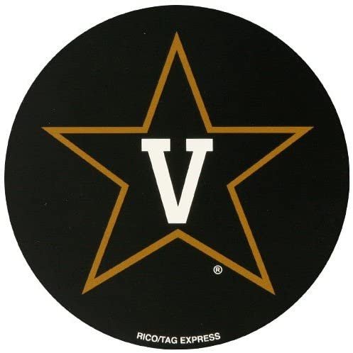 Vanderbilt Commodores 4" Round Decal University of
