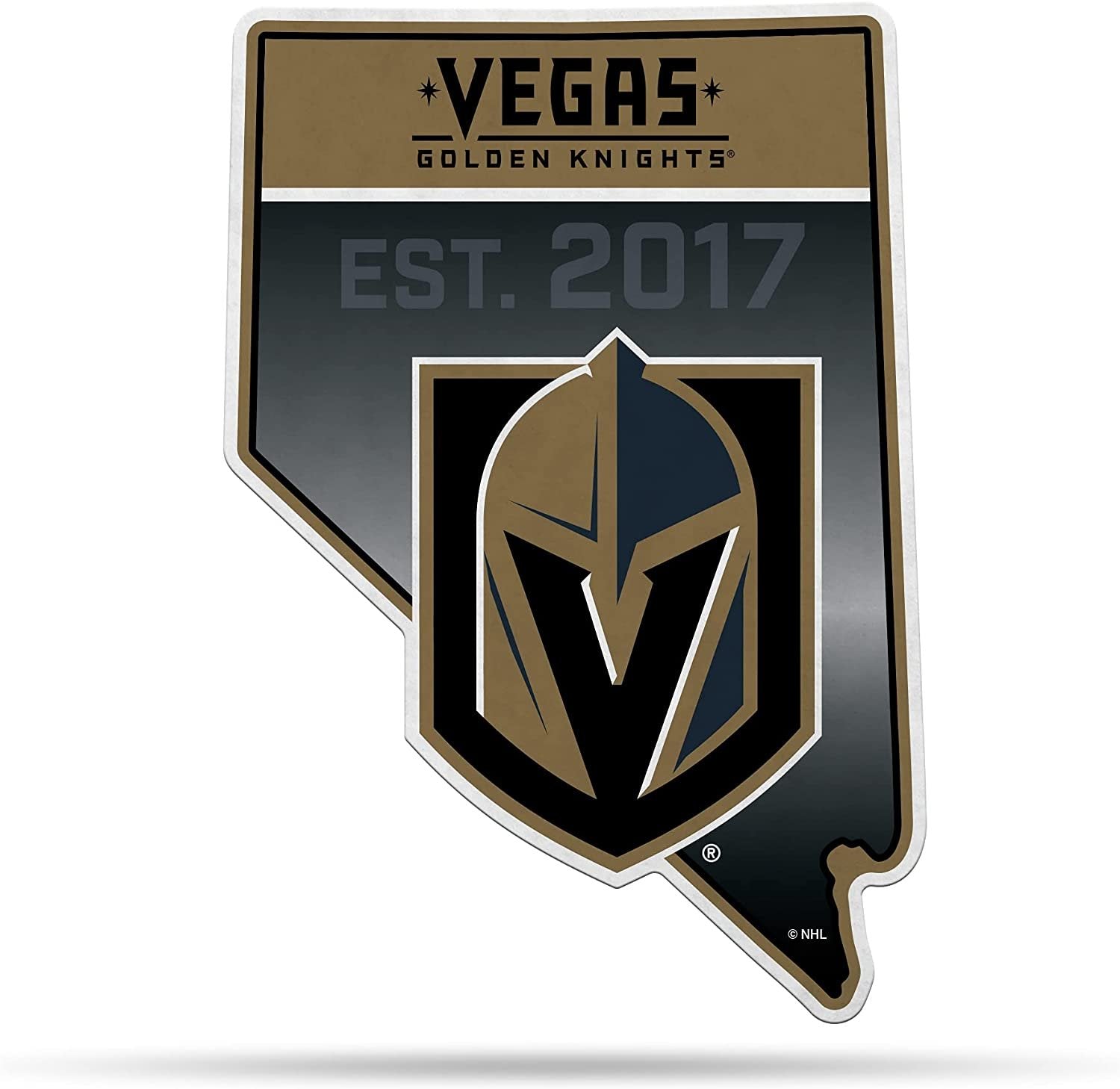 Vegas Golden Knights 18" State Design Pennant Soft Felt