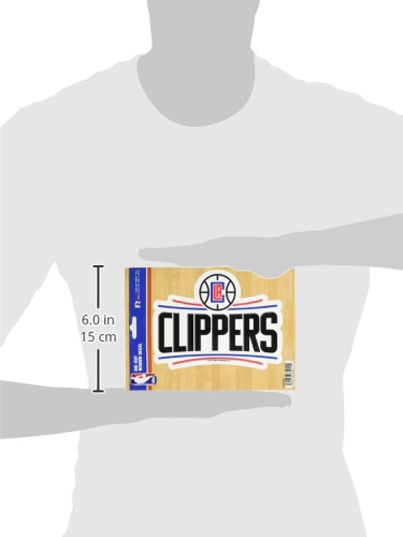Los Angeles Clippers 5 Inch Die Cut Flat Vinyl Decal Sticker Adhesive Backing