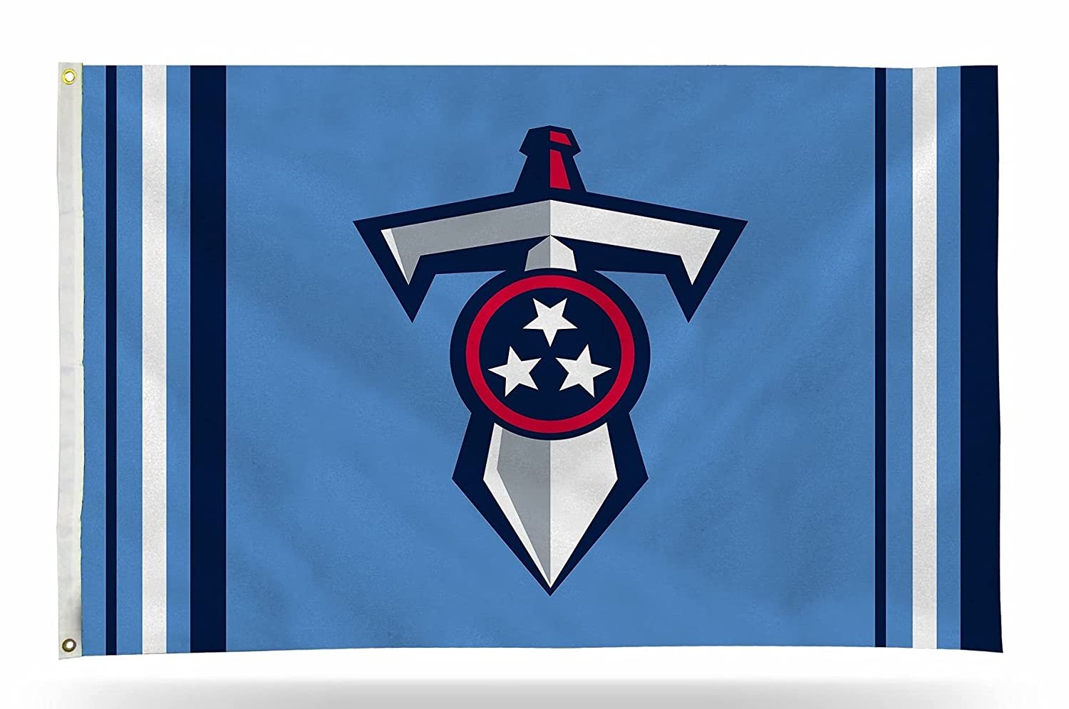 Tennessee Titans Premium 3x5 Feet Flag Banner, Retro Logo, Metal Grommets, Outdoor Indoor, Single Sided