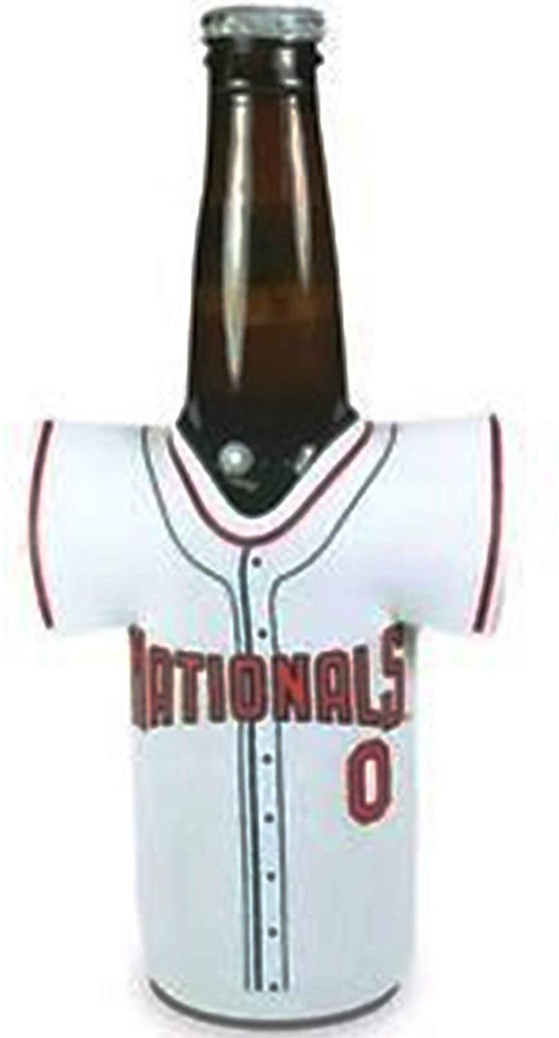 Washington Nationals 2-Pack Jersey Design Bottle Neoprene Beverage Insulator Holder Baseball