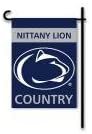 Penn State University Nittany Lions Premium Double Sided Garden Flag Banner, Country Design, Outdoor Use