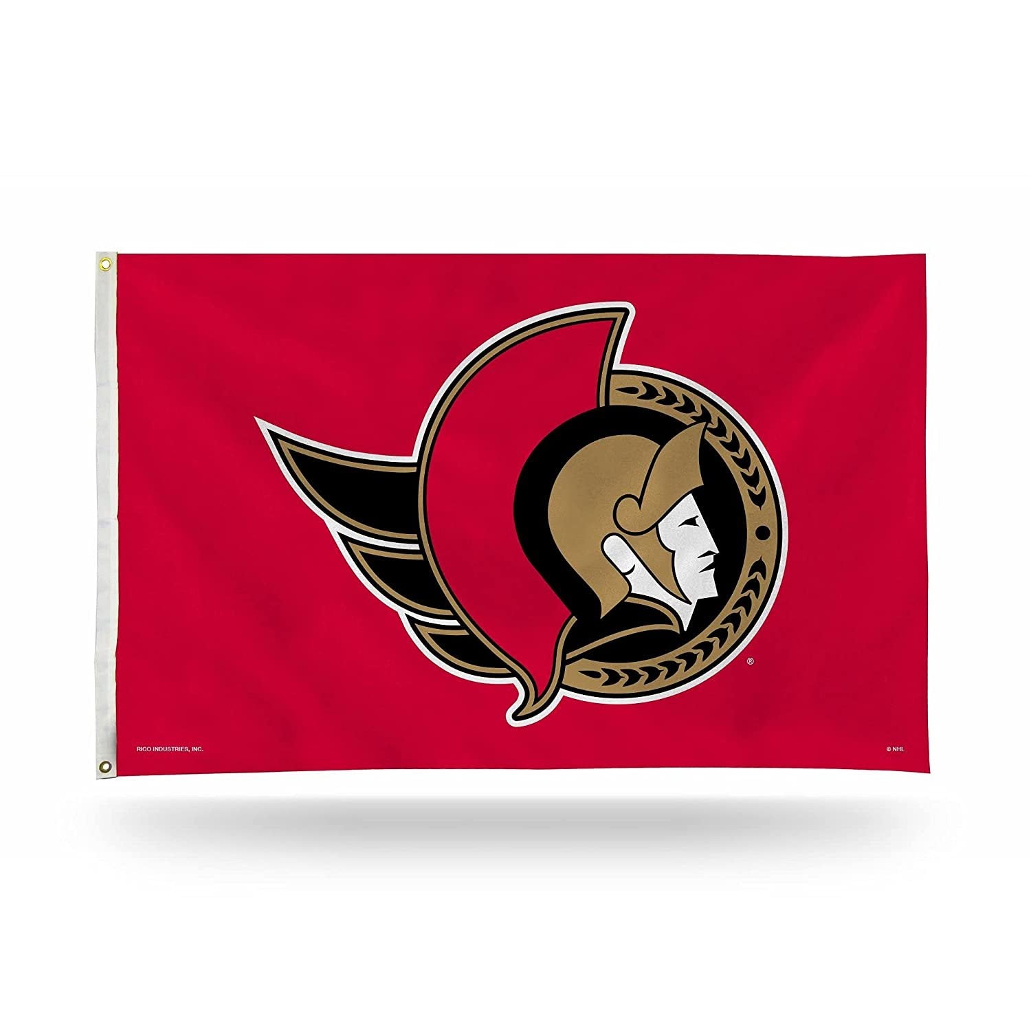 Ottawa Senators Premium 3x5 Feet Flag Banner, Logo Design, Metal Grommets, Outdoor Use, Single Sided