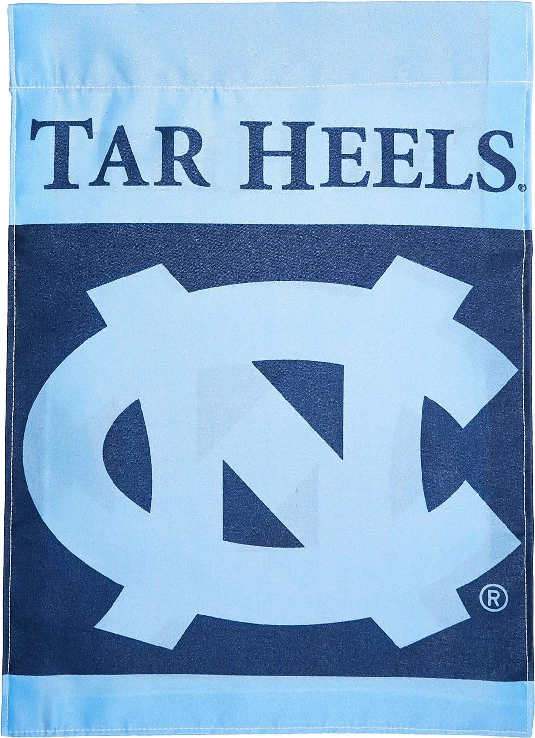University of North Carolina Tar Heels Premium Double Sided Garden Flag, 13x18 Inch, Display Pole Sold Seperately