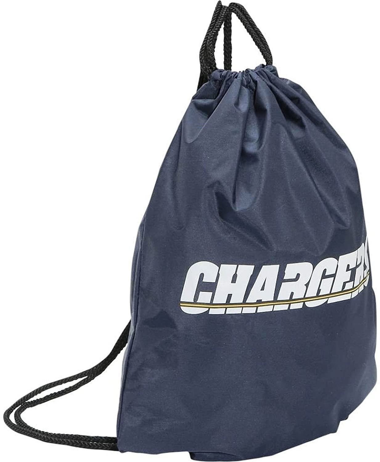 Los Angeles Chargers Cinch Bag Drawstring Backpack Bag Football Back Sack 17x13 Inch