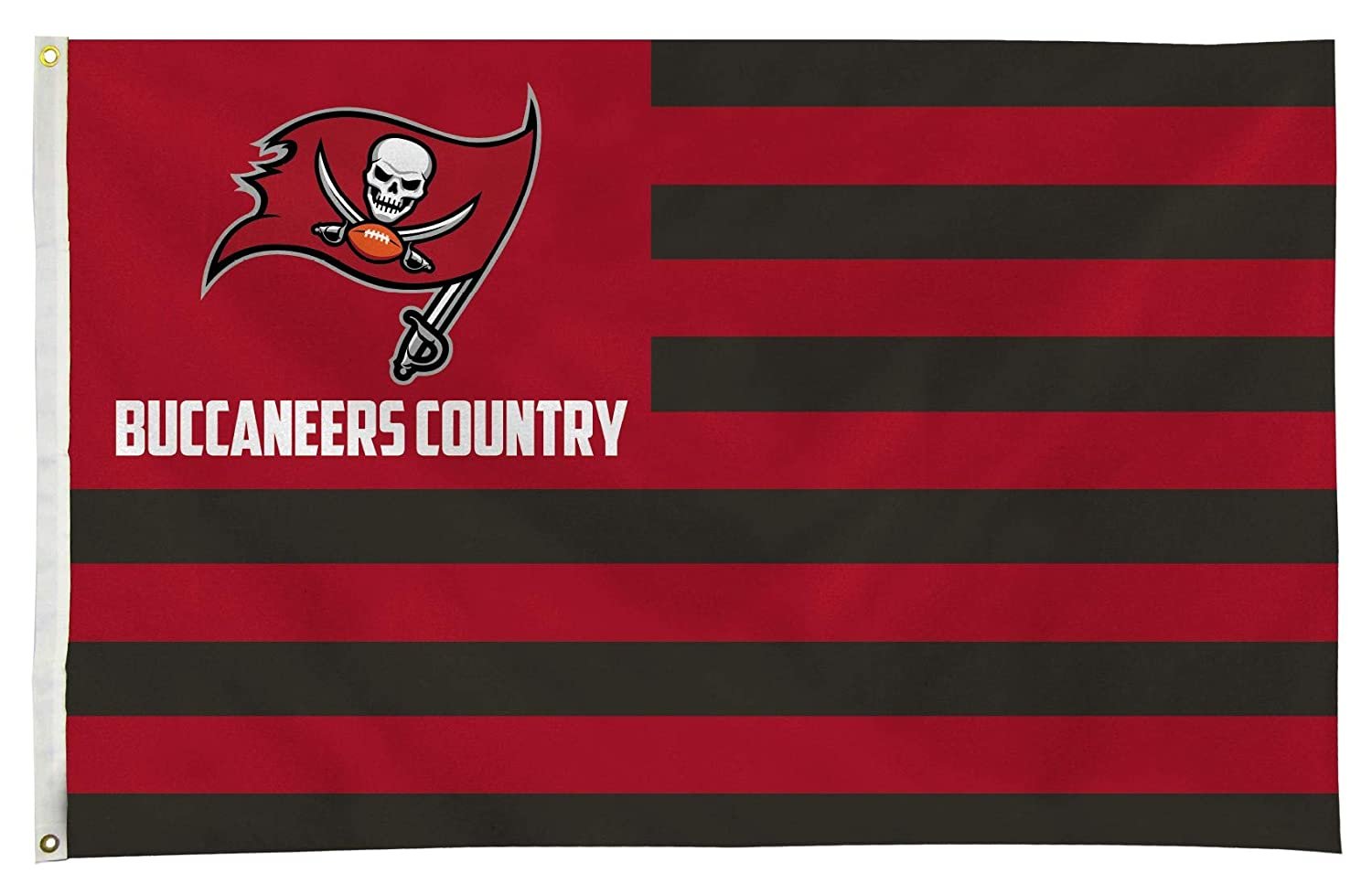 Tampa Bay Buccaneers Flag Banner 3x5 Country Design Premium with Metal Grommets Outdoor House Football