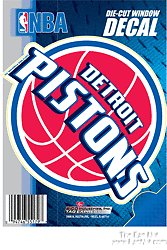 Detroit Pistons 5" Vinyl Die Cut Decal Sticker Emblem NBA Basketball