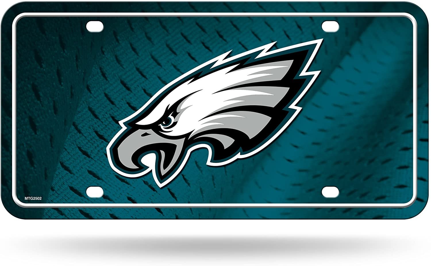 Philadelphia Eagles Metal Auto Tag License Plate, Logo Design, 6x12 Inch