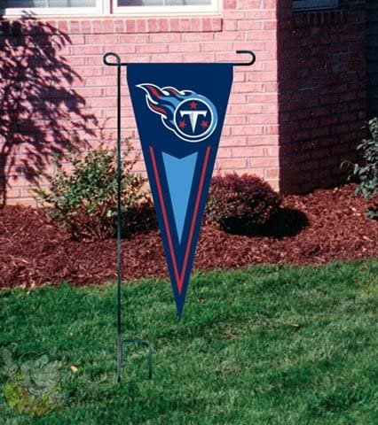 Tennessee Titans 14x34 Inch Garden Flag Banner Yard Pennant Design Embroidered Outdoor